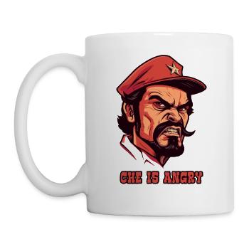 Che ist wütend - Tasse - Weiß - Links