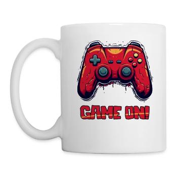 Parody Rugged Gaming Controller, game on - Mug - white - Left
