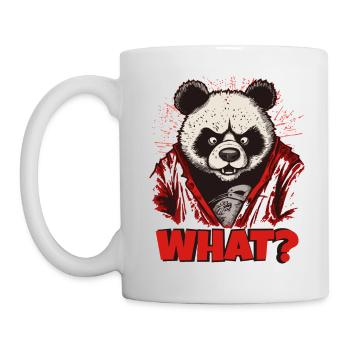 Angry Panda Bear - Mug - white - Left
