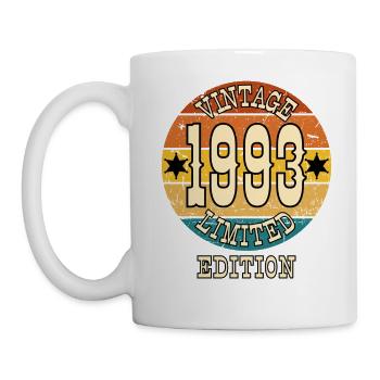 Vintage 1993 birthday - Mug - white - Left