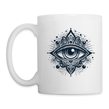 Mystical Third Eye Spiritual - Mug - white - Left