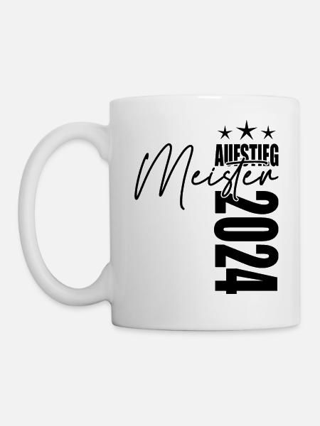 Meister 2024 Aufstiegstrikot Aufstieg 24 - Tasse - Weiß