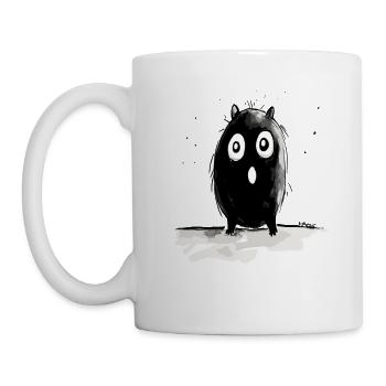 Cute Cartoon Inks Monster - Mug - white - Left