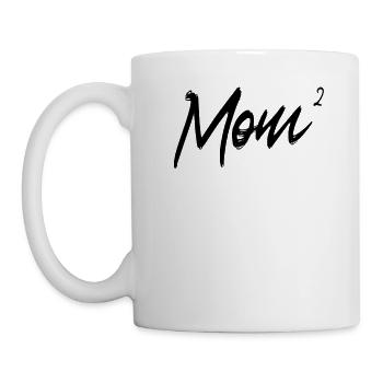 Mom High 2 Mom 2 Kids Mother's Day Gift - Mug - white - Left
