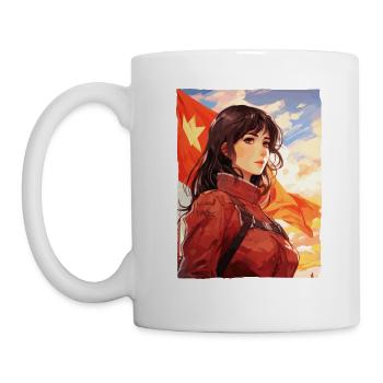 Propagande beauté : Filles socialistes - Mug blanc - blanc - Gauche