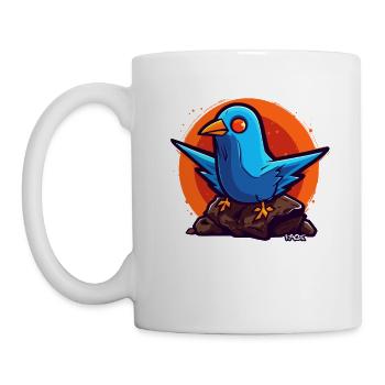 Colombe de la paix - Mug blanc - blanc - Gauche