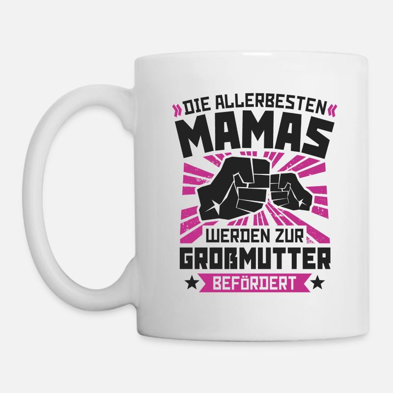 DIE ALLERBESTEN MAMAS GROßMUTTER BEFÖRDERT OMI OMA - Tasse - Weiß