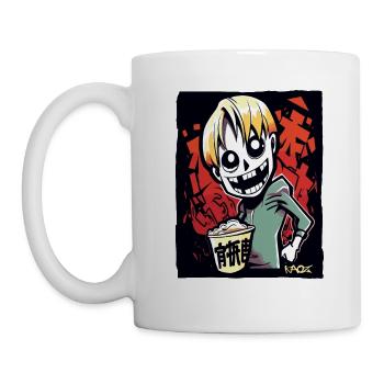 Funny Funky Young GEN Z-ombie - Mug - white - Left