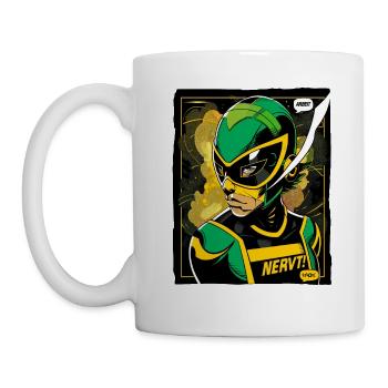 Super Employee: Hero of Work, Work Sucks! - Mug - white - Left