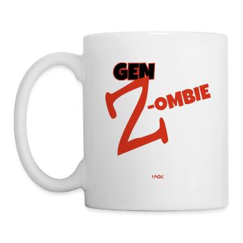 Zombie of Gen Z Zombies - Mug - white - Left