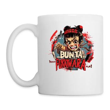 Japan Fantasy Anime Parody: Bunta Fukkiwara - Mug - white - Left