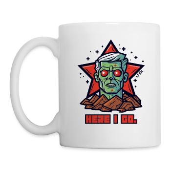 Here I go, here I come - Mug - white - Left