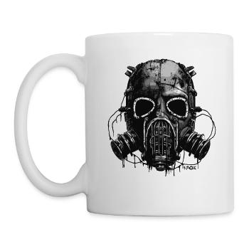 One of the coolest gas masks - Mug - white - Left
