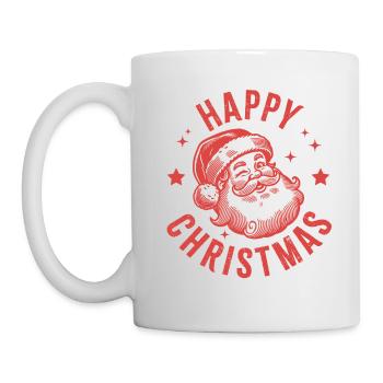 Joyeux Noël Père Noël - Mug blanc - blanc - Gauche