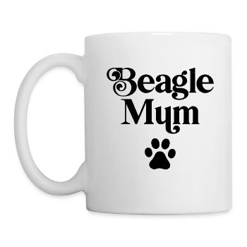 Beagle Mum - Mug - white - Left