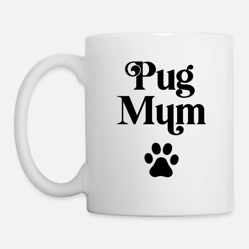 Pug Mum - Mug - white