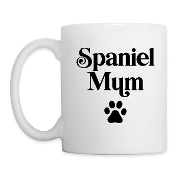 Spaniel Mum - Mug - white - Left
