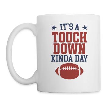 Es ist eine Art Touchdown-Tag - Tasse - Weiß - Links