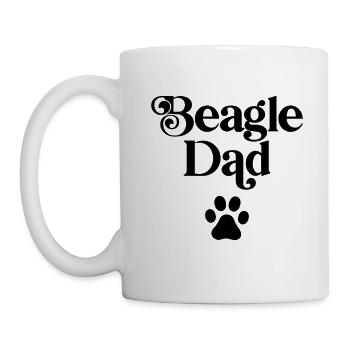Beagle Dad - Mug - white - Left