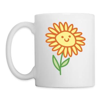 Sun Flower - Mug - white - Left