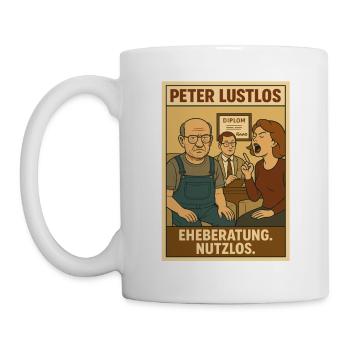 Married couple at marriage counseling - Mug - white - Left