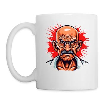 Leader de la Révolution pacifique - Mug blanc - blanc - Gauche