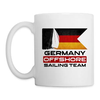 Segeln Yacht Offshore Team Segler - Tasse - Weiß - Links
