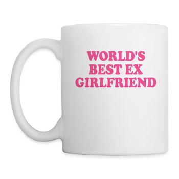 world's best ex girlfriend - Mug - white - Left