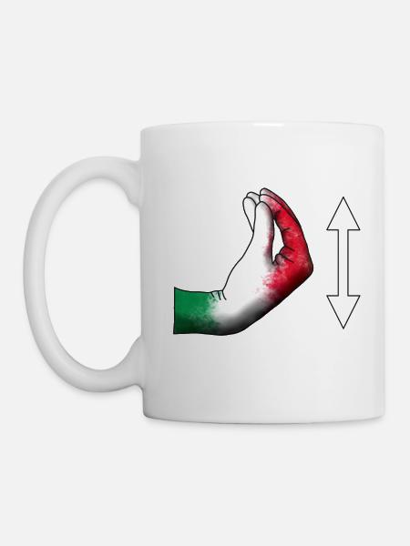 Instructions Italien - Mug blanc - blanc