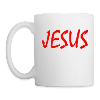 Jesus - Mug blanc - blanc - Gauche