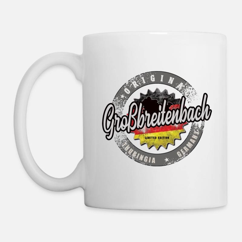 Original Germany Thüringen Großbreitenbach - Tasse - Weiß