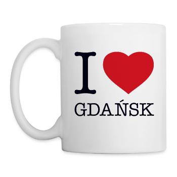 J’ADORE GDANSK - Mug blanc - blanc - Gauche