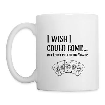 Pulling The Tower - Mug - white - Left