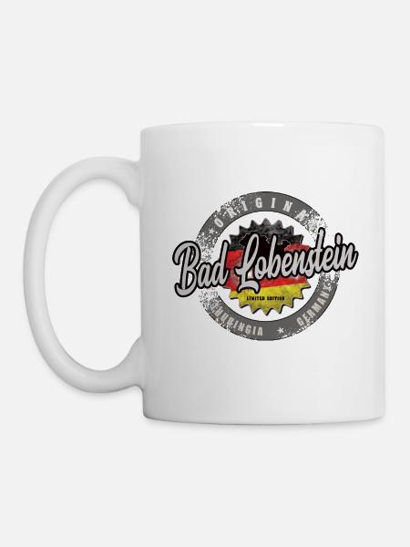 Original Germany Thüringen Bad Lobenstein - Tasse - Weiß