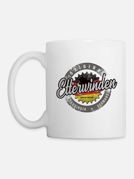 Original Germany Thüringen Etterwinden - Tasse - Weiß