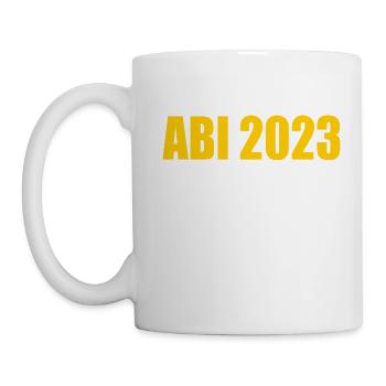 Abi 2023 - Tasse - Weiß - Links