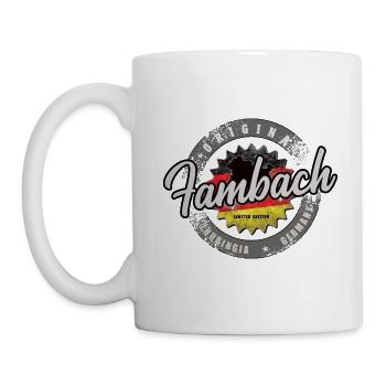 Original Germany Thüringen Fambach - Tasse - Weiß - Links