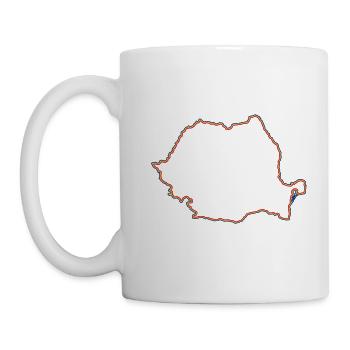 Rumänien - Tasse - Weiß - Links