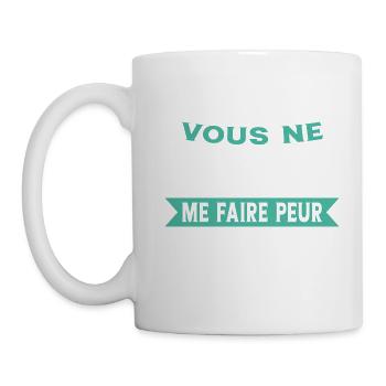 Drôle Papa J'Ai Trois Filles Meilleur Papa Cadeau - Mug blanc - blanc - Gauche