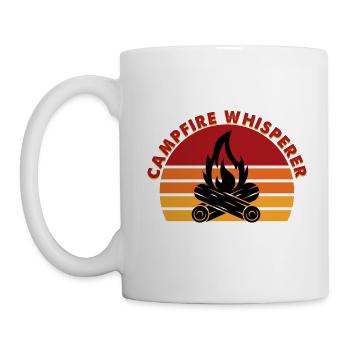 Campfire Camping - Mug - white - Left