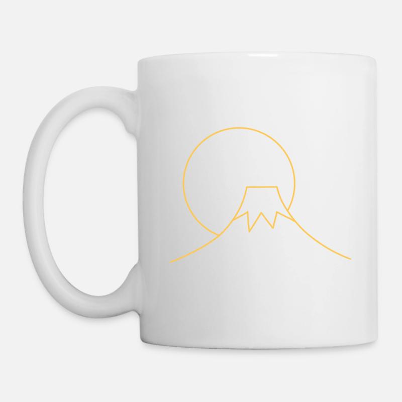 Mont Fuji Japon - Mug blanc - blanc