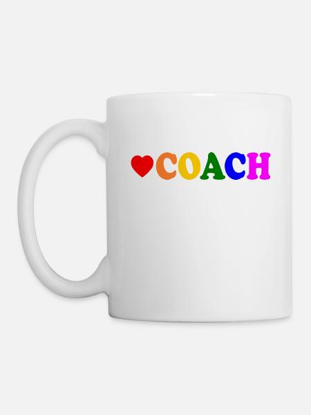 Coach - Tasse - Weiß