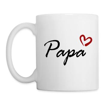 Dad Saying Father's Day Gift Best Dad Parents - Mug - white - Left