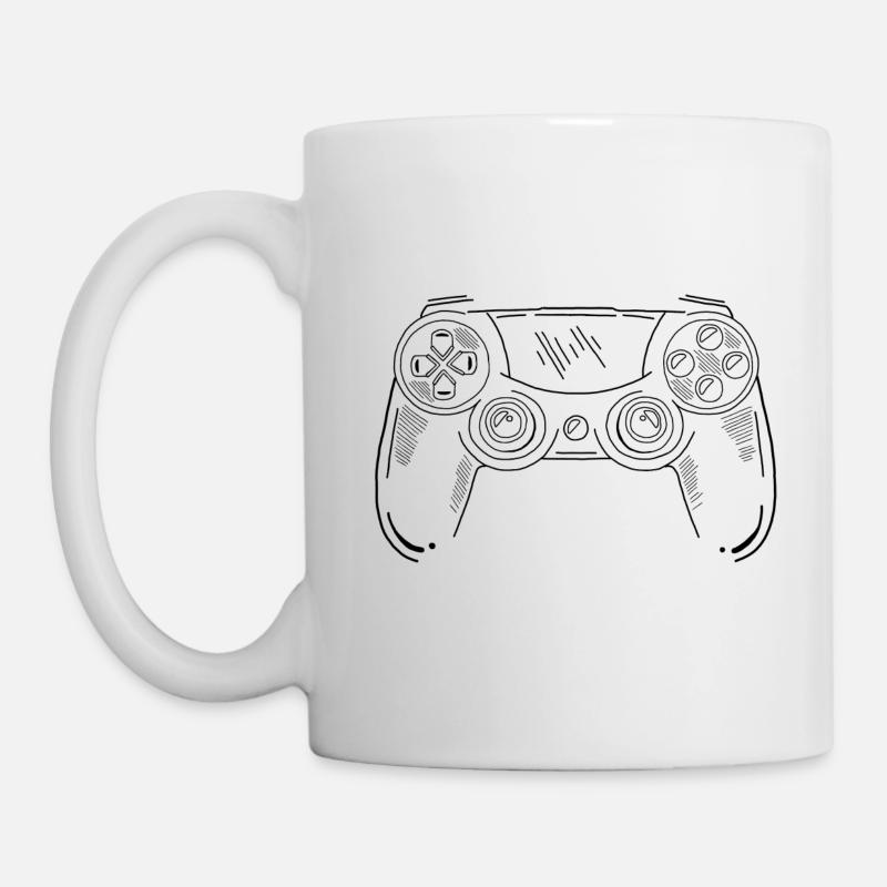 Controller - Tasse - Weiß