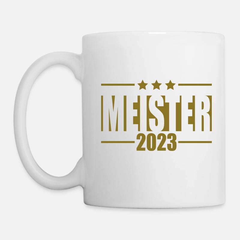 Meister 2023 Aufstiegstrikot Aufstieg 23 - Tasse - Weiß