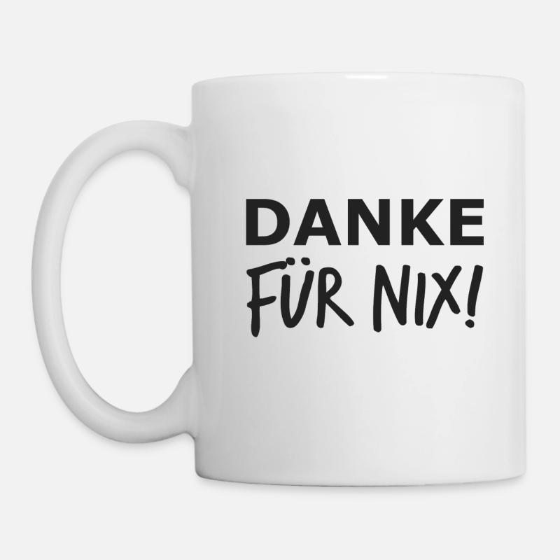 Danke - Tasse - Weiß