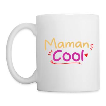 cadeau maman cool Cadeau Noel Maman Humour Femme - Mug blanc - blanc - Gauche