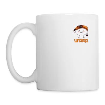Unagi Drôle grillé Poisson Design comique - Mug blanc - blanc - Gauche