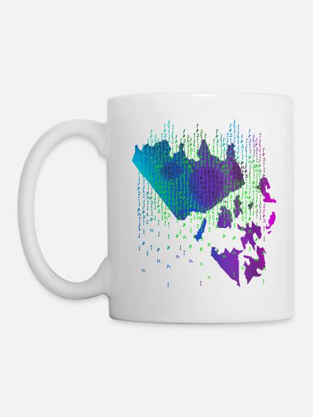 ANTIEN - past and future - Tasse - Weiß