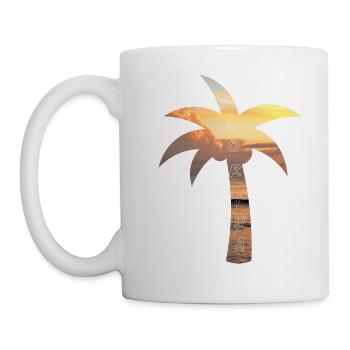 Palmier - Floride - Mug blanc - blanc - Gauche